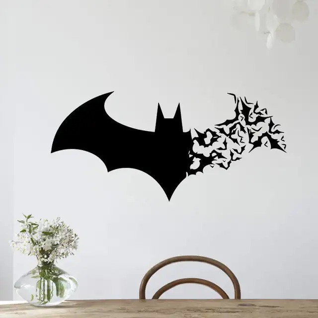 Online New Animal Bat Sticker Decal Removable Animal Bat Sticker Decal Removable