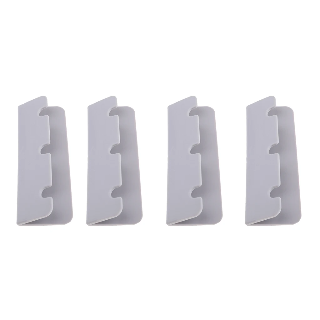 4Pc Boat Seat Hook Clip Bracket For Inflatable Boat Dinghy Kayak Accessory