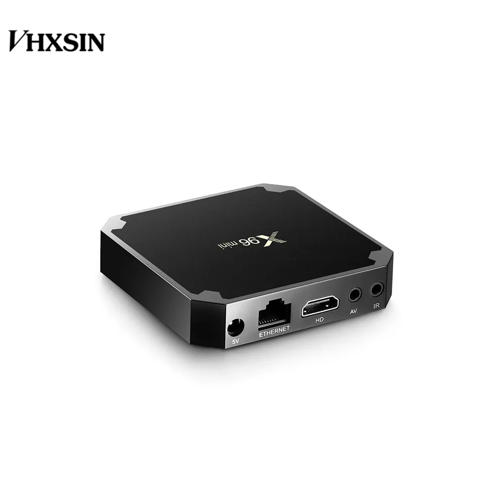 VHXSIN X96 мини 10 шт. X96 Мини Android 9,0 ТВ коробка Amlogic S905W четырехъядерный 64 бит DDR3 1 ГБ 8 ГБ 4 к UHD WiFi и LAN VP9 DLNA H.265