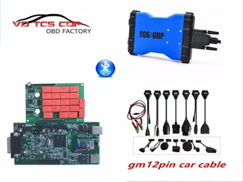 

DHL New Model VD TCS CDP PRO 2015.R3/2016.R0 with gm12pin car cable Keygen Diagnostic Pro Bluetooth Cars Diagnostic Scanner Tool