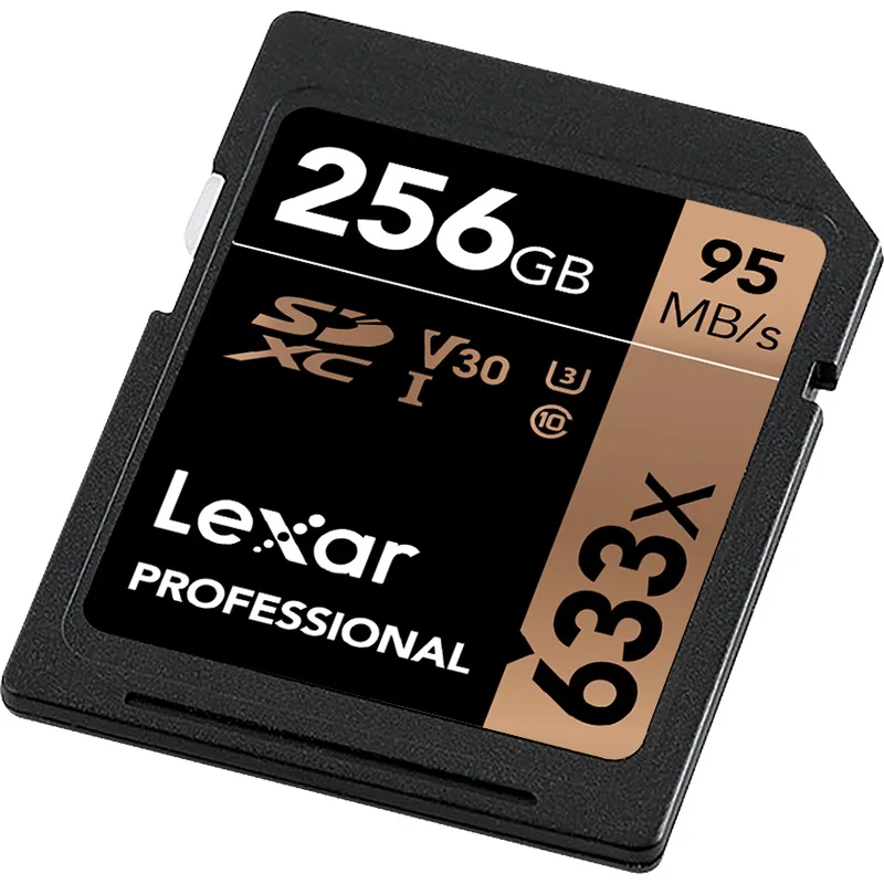 Карта памяти Lexar SD 128G 64G 256G 32G 512G класс 10 U3 SDHC SDXC 95 м/с карта флэш-памяти для камеры 1080p 3D 4K