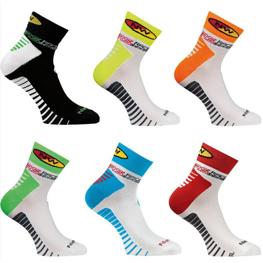2020 New Men Cycling Socks High Elasticity Outdoor Sports Wearproof
