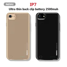 REMAX задняя крышка клип батарея ip 7 Зарядка сокровище беспроводной банк питания iPhon 7 специальный мобильный источник питания энергетическая куртка