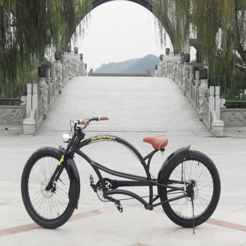 Personality Retro Bicycle Disc Brake High Carbon Steel Frame