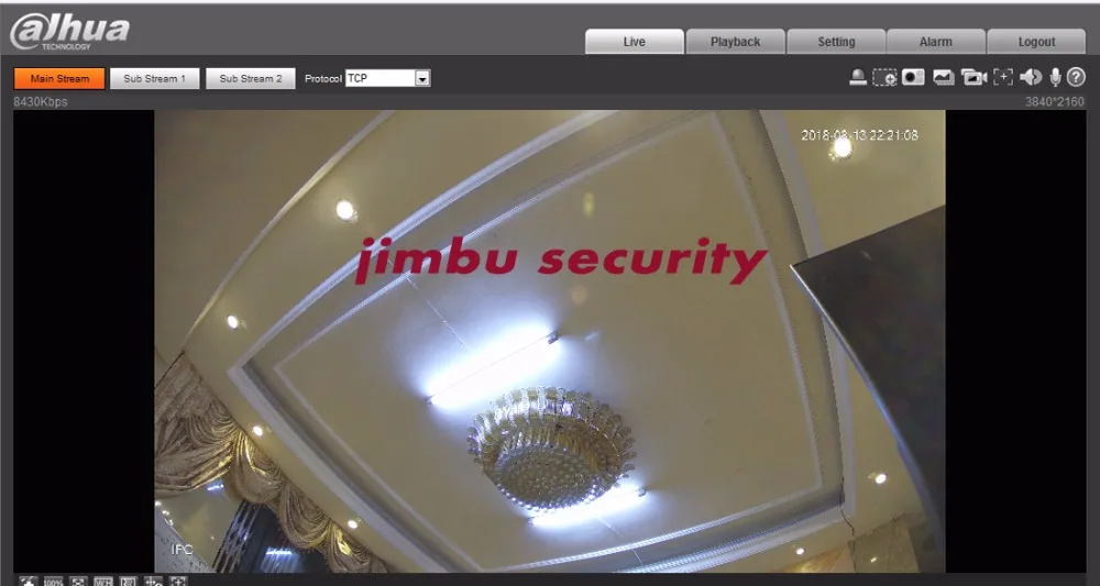 Perfect Dahua 8MP IP camera IPC-HDBW5831E-ZE WDR Network h.265  IR50m PoE+ 2.7mm ~12mm motorized lens IK10 Micro SD memory 128GB IVS 14