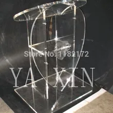 Лидер продаж акриловая Форма сердца кафедра Подиум