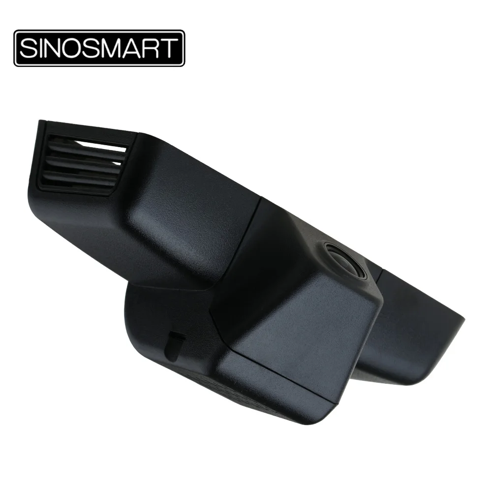 SINOSMART Novatek 96672 Wifi DVR камера для Mercedes Benz SUV G500/G35/G55 2019 управление через приложение SONY
