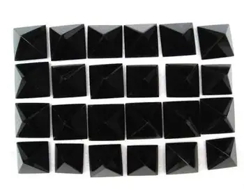 

24 NATURAL OBSIDIAN QUARTZ CRYSTAL PYRAMID HEALING