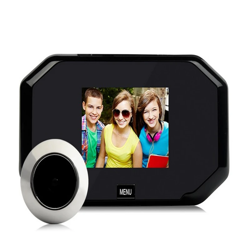 

DANMINI peephole doorbell 3.0 inch LCD Record Photo Shooting wired doorbell camera Home Security Doorbell Doorphone Monitor