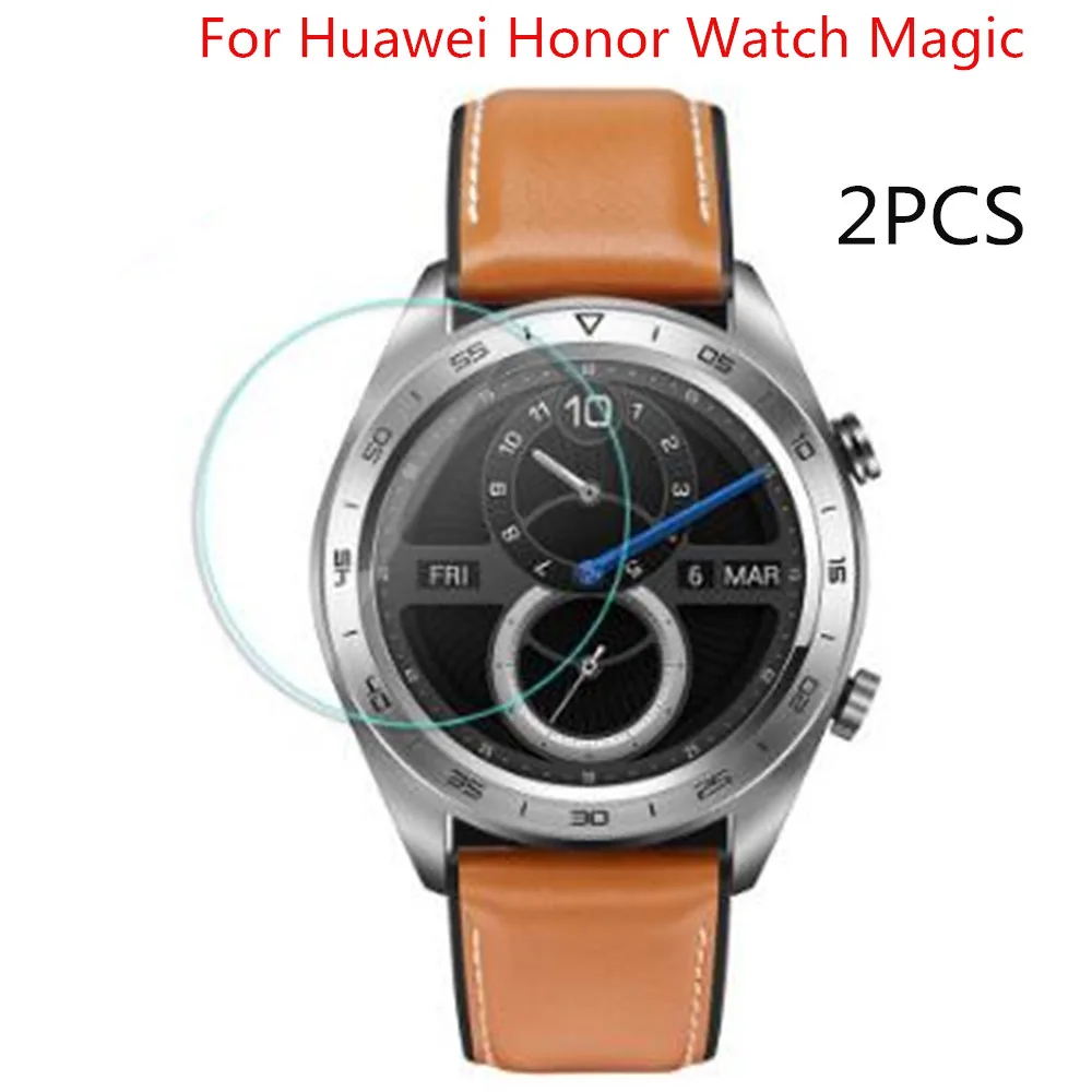 2 шт./лот 2.5D супер прозрачные часы 1 закаленное стекло для Huawei Honor Watch Magic Защитная