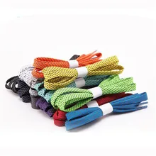 Цветной спортивный шнурок, светоотражающий, светится в темноте, ночной, флуоресцентный, спортивный, альпинистский, плоские шнурки для обуви, 1 пара