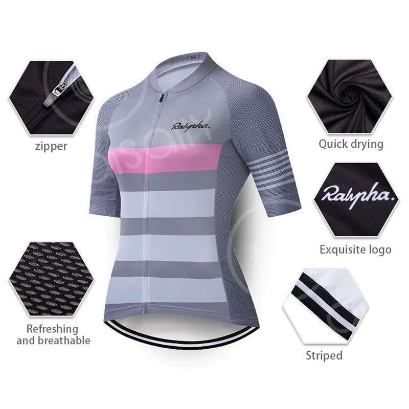 Женский костюм для велоспорта rapha дышащая быстросохнущая велосипедная одежда