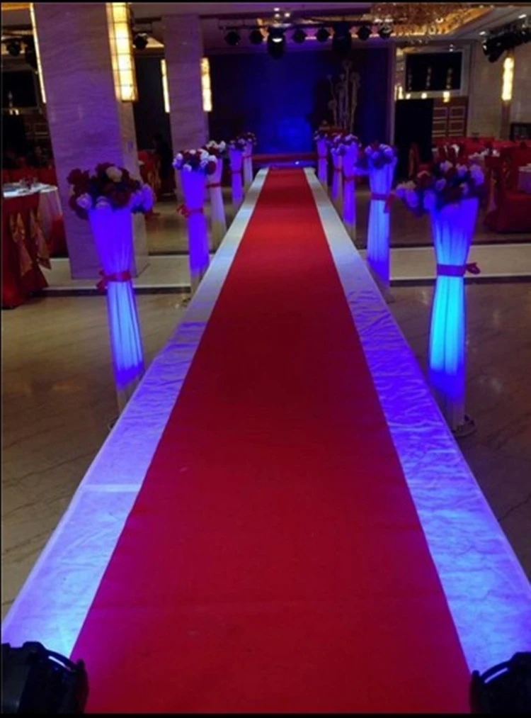 Stair Red Exhibition Carpet Runner Roll For Wedding Stair Red Exhibition Carpet Runner Roll For Wedding