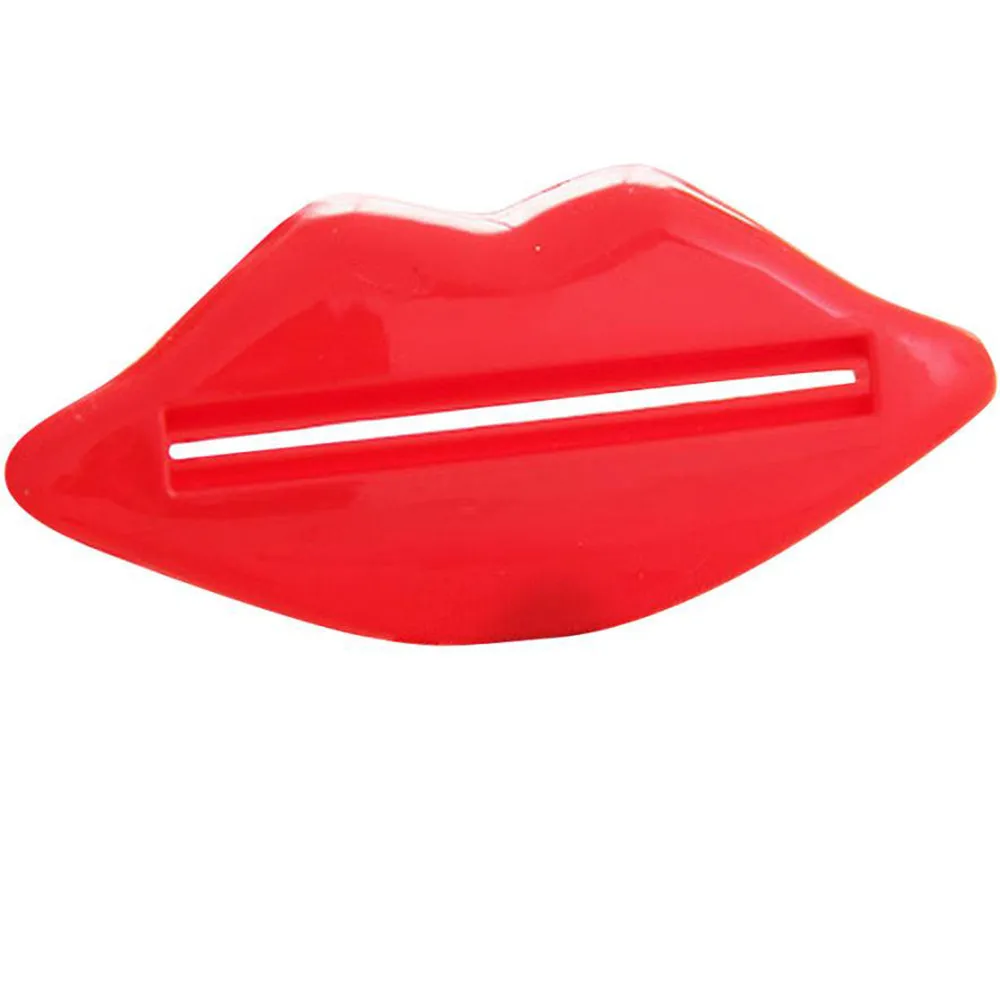 

1 PCS Creative Lip Toothpaste squeeze multi-purpose extrusion device Toothpaste gels cream lotion squeezer 0.314