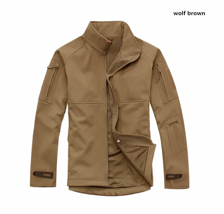 Высокое качество скрытень Акула кожа мягкая оболочка V 4,0 верхняя одежда военная тактическая куртка водонепроницаемая ветрозащитная куртка армейская одежда
