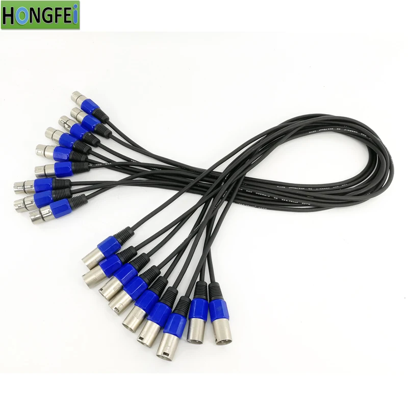 

20pcs/lot DMX signal line stage (2m,3m,4m,5m)lighting signal cable DMX signal cable