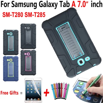

Case for Samsung Galaxy Tab A 7.0 2016 Shockproof Kickstand Kids Safe Cover for Samsung Galaxy Tab A6 7.0 SM-T280 SM-T285 Funda