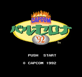 

Capcom Barcelona '92 Region Free 60 Pin 8Bit Game Card For Subor Game Players