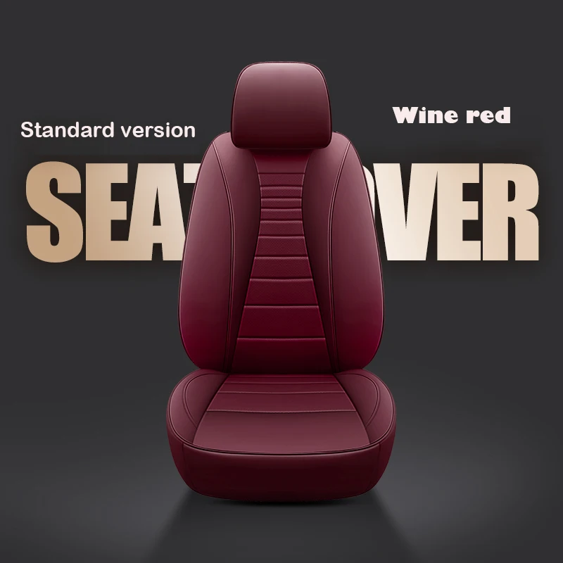 WINE RED Чехол для автокресла из воловьей кожи на заказ для Lexus RX IS GS ES LS430 LS460 LS400 NX CT200h RC 200t 350 300h автомобильные аксессуары для стайлинга автомобилей - Название цвета: WINE RED