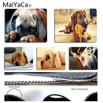 

MaiYaCa Puppy With Beautiful Eyes DIY Design Pattern Game mousepad Size for 25x29CM Speed Version Gaming Mousepads