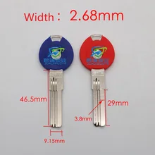 10 шт. три слота внутренняя фрезерные пустой ключ эмбрион JF090