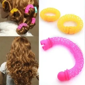 

New 8Pcs/Lot Hair Styling Tools Hair Accessories For Women Soft Hair Care DIY Hair Style Roller Curler