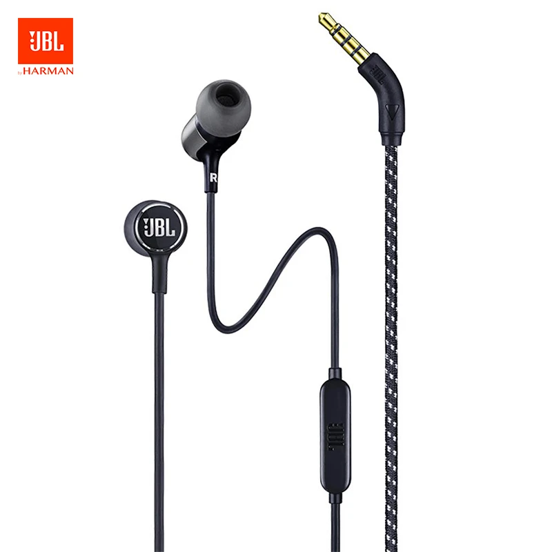 JBL Live 100 наушники вкладыши 3 5 мм разъем с микрофоном гарнитура громкой связи 8