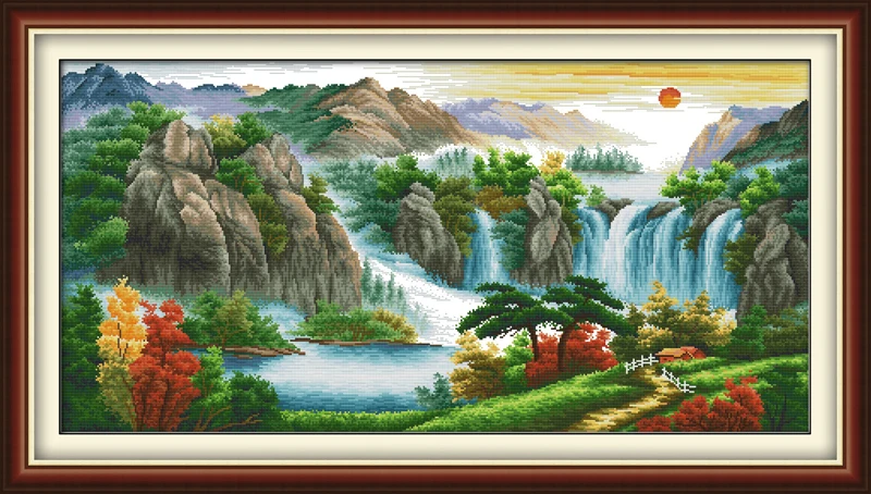 Joy Sunday F097F098(1)(2)F116 14CT 11CT домашний декор сокровища заполнить дом из всех направлений