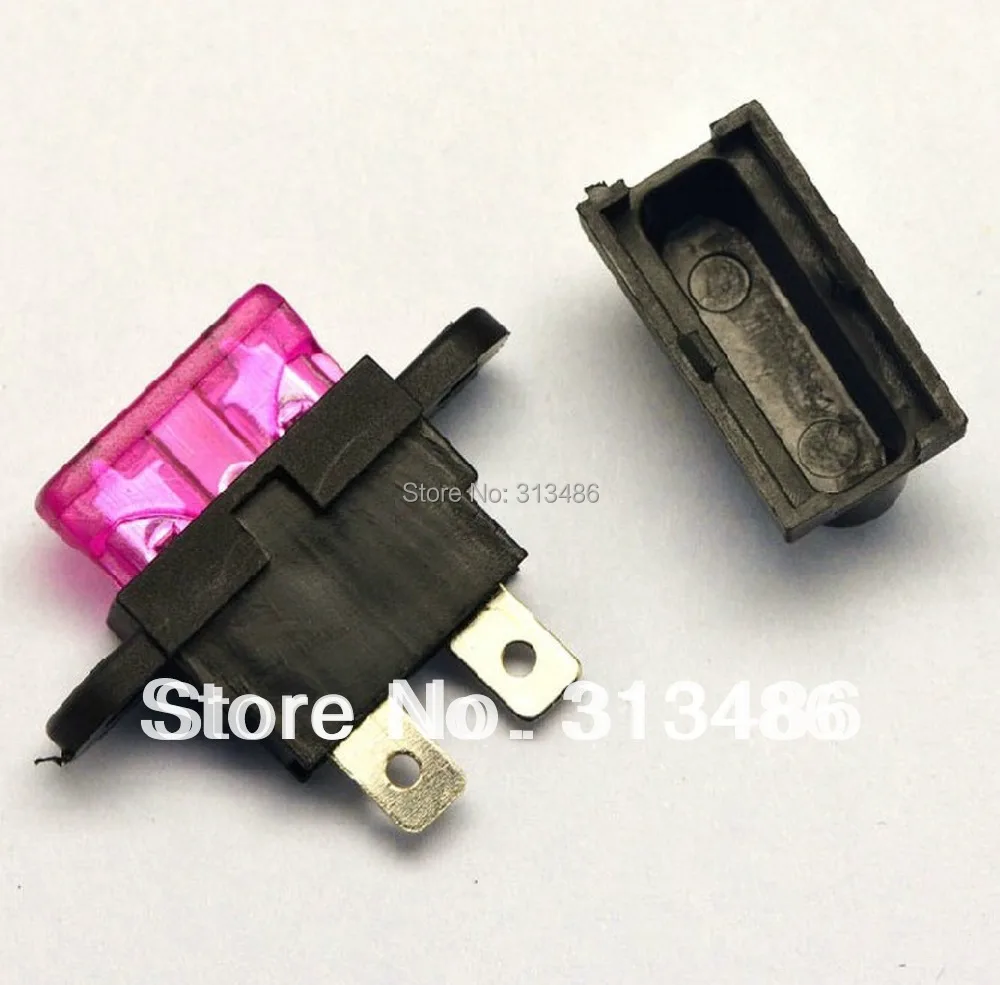 20pcs plug in auto Fuse Holder + 20pcs auto fusefuse holderauto fuse