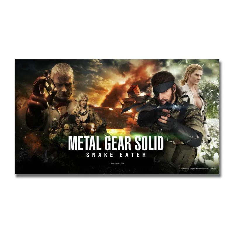 Metal Gear Solid 5 Game Art Silk Poster 13x24 inch 15
