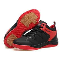 Мужская баскетбольная обувь резиновая нескользящая износостойкая подошва Молодежная Спортивная обувь из искусственной кожи