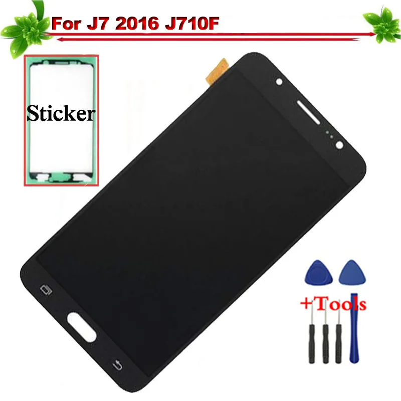 

5.5" OLED for Samsung Galaxy J7 2016 J710 J710FN J710F J710M J710Y J710G J710H LCD Display Touch Screen Assembly Replacement