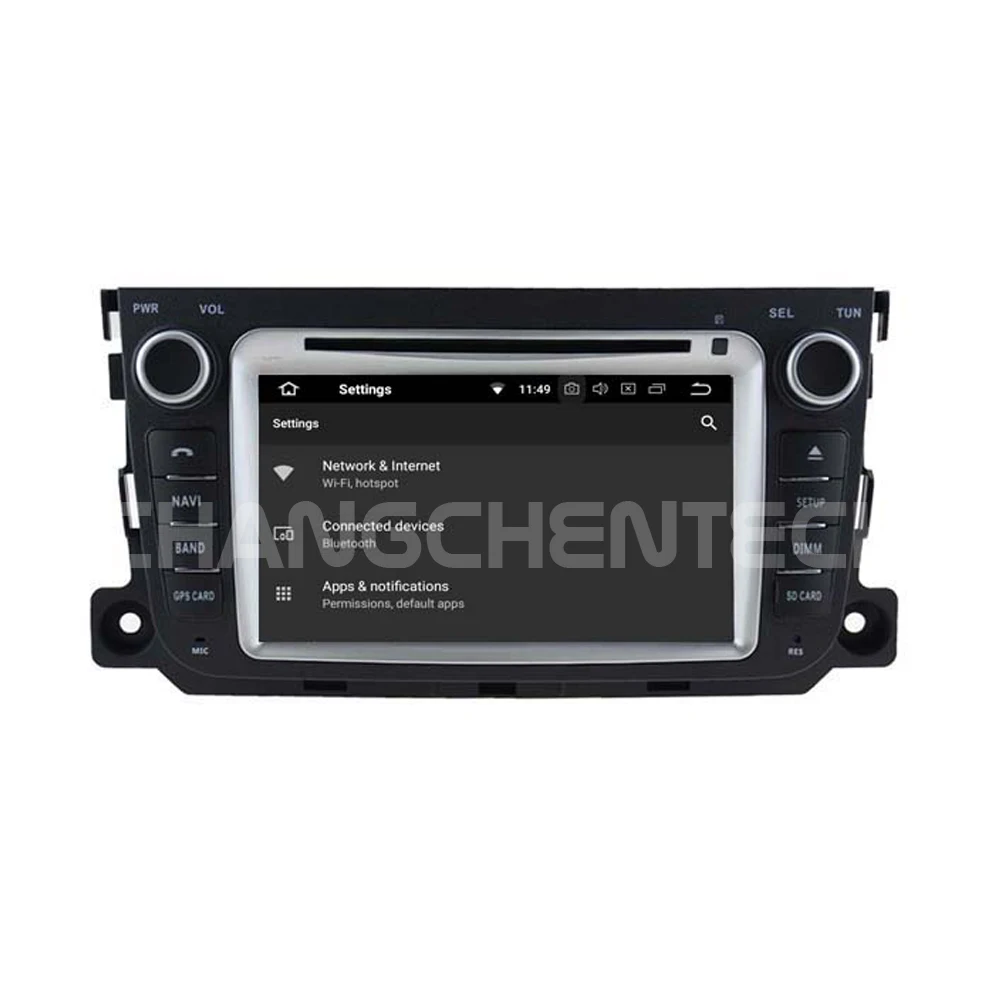 Cheap Latest Octa Core Android 9 IPS Touch Screen Car Radio Navigation For Mercedes-BENZ SMART with Built-in WiFi Bluetooth GPS DVD 9 1