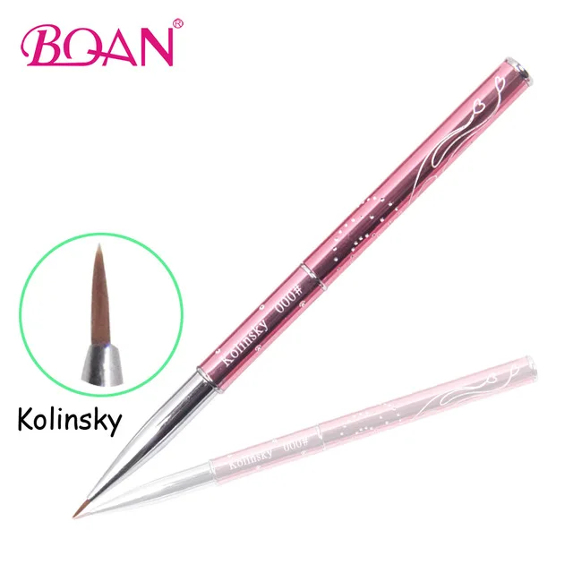 

50Pcs/Lot Free Shipping Pure Sable Brush Drawing Brush Painting Brush Kolinsky 100% 000#