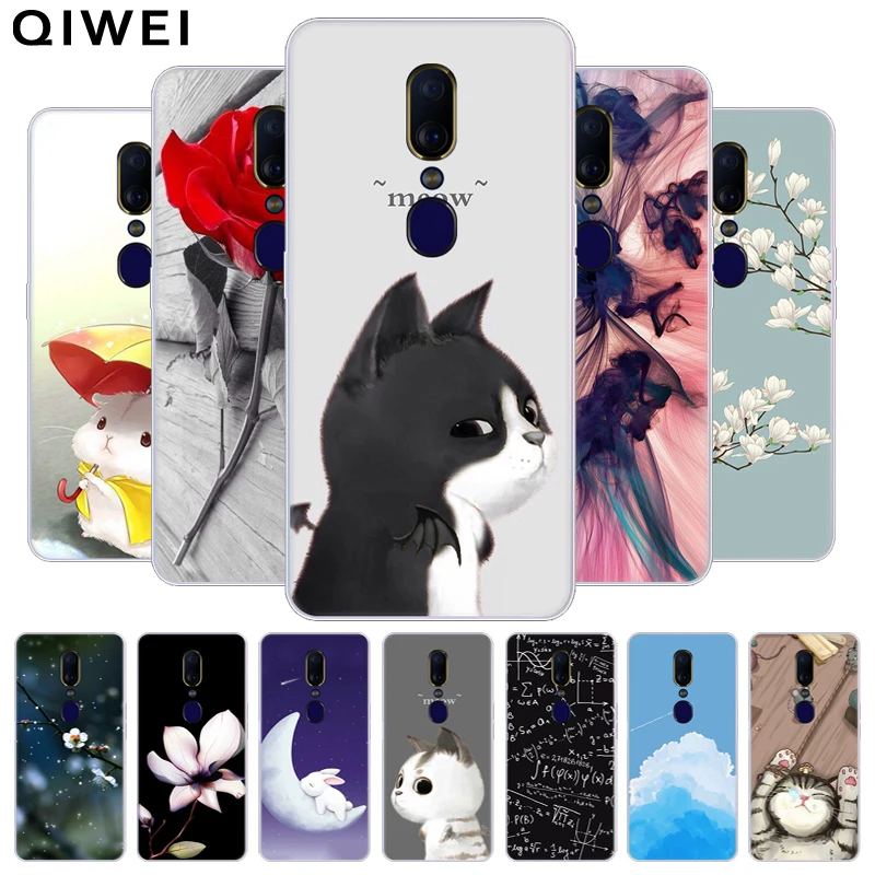 

Soft TPU Case For OPPO F11 Case Slim Cute Painted Soft Silicone Phone Back Cover For OPPO F 11 / A9 A 9 Cases For OPPOF11 Capas