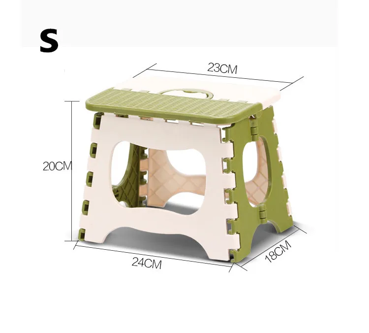 Модный толстый пластиковый складной маленький табурет переносной раскладной стул мини детское сиденье для взрослых домашняя малая скамья