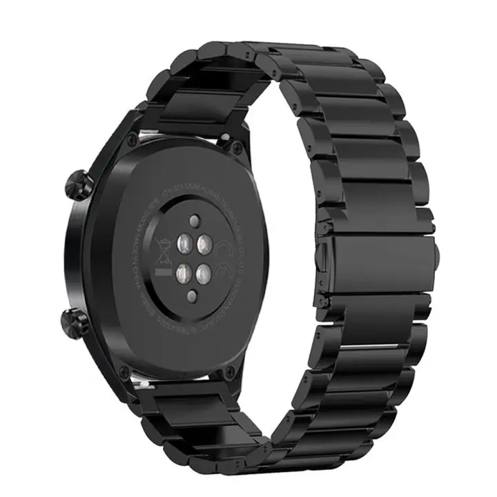 Роскошный ремешок для huawei Watch GT 2, металлические часы из нержавеющей стали, браслет с регулируемым инструментом для мужчин и женщин