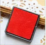 DIY чернильная паста, уплотнительная чернильная прокладка, красочная - Цвет: red