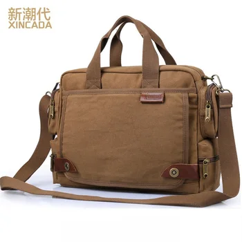 

DB29 Hot Sale High Quality Multifunction Canvas Bag Casual Travel Bolsa Masculina Unisex Crossbody Bag Laptop Bag