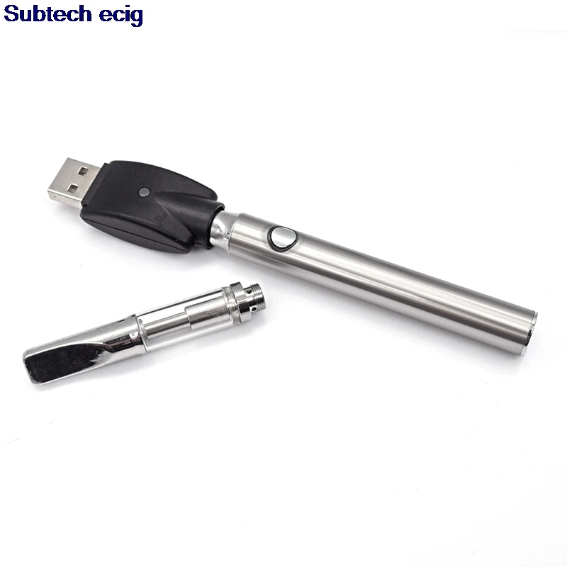 Комплект вейпа Vap Max Premium 10 шт. аккумулятор 350 мА/ч Vertex Preheat VV с 0 5 мл 92A3 стеклянный