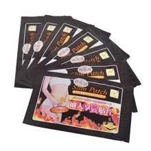 200 Unids/lote Stick Adelgazar Adelgaza Navel Pegatina Remiendo Delgado Pérdida de Peso Quemar Grasa Patch