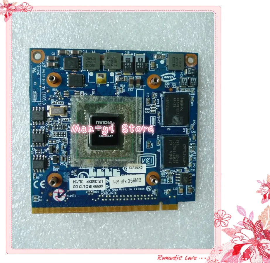 

KaiFull For Acer Aspire 7520G 7520 7720 7720G Series Laptop GeForce 8400 8400M GS DDR2 256MB VGA Graphics Video Card Free Ship