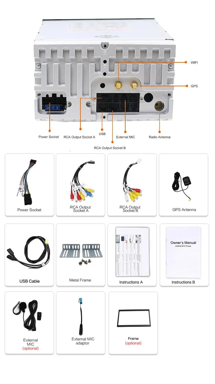 Top Bosion 2 din Car Radio 7" Android 9.0 HD Autoradio Multimedia Player Touch Screen Auto audio Car Stereo MP5 Bluetooth USB TF FM 5