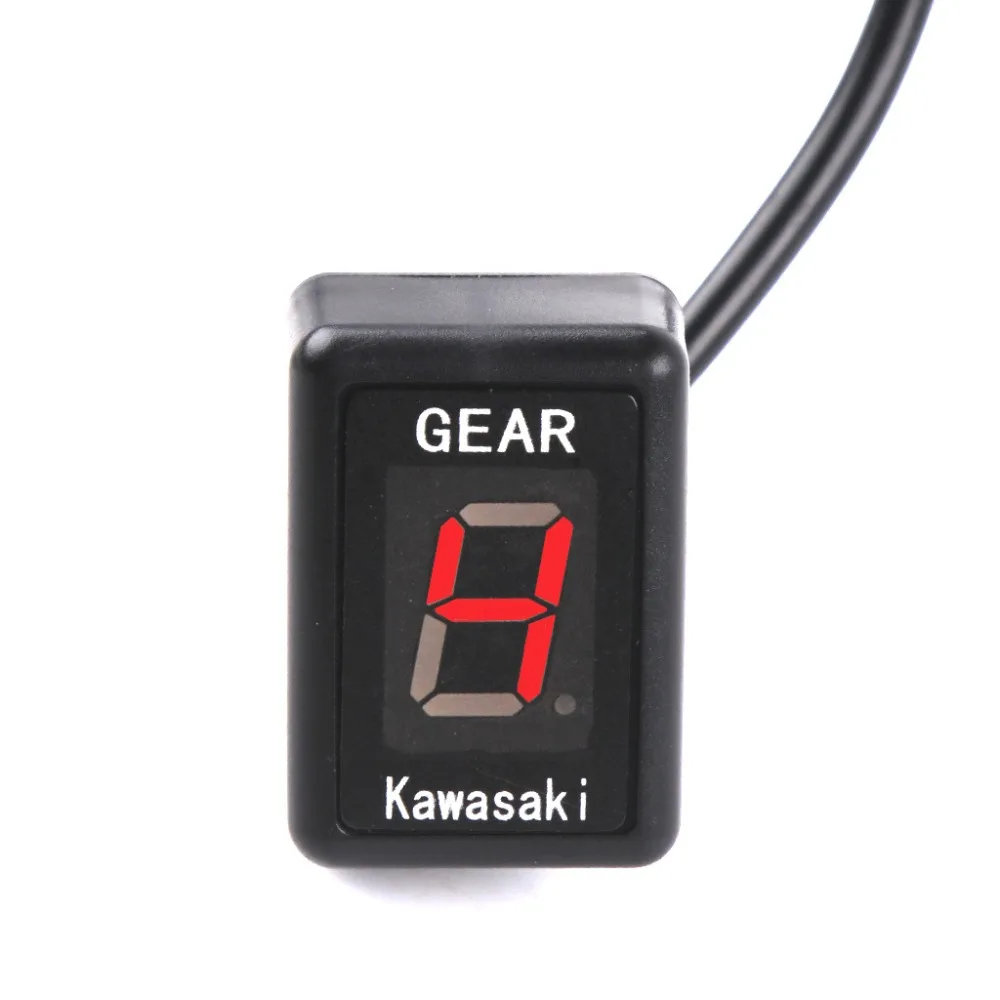 

Motorcycle Ecu Direct Mount 1-6 Speed Gear Display Indicator LCD digital display For Kawasaki Z300 ER6N Z1000SX VN 900 Z800 Z750