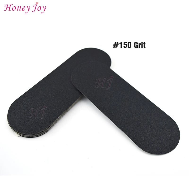 

10pc#80 Coarse+10pcs #150 Grit Sanding Cloth Pro Pedicure Feet Care Refill Replacement for Stainless Metal Handle File Foot Rasp