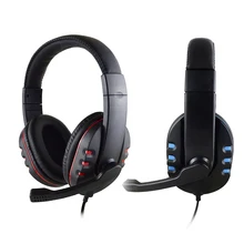 3,5 мм Проводные Игровые наушники стерео Бас объемная игровая гарнитура с регулятором громкости подавление шума микрофона для PS4 ноутбука Xbox one