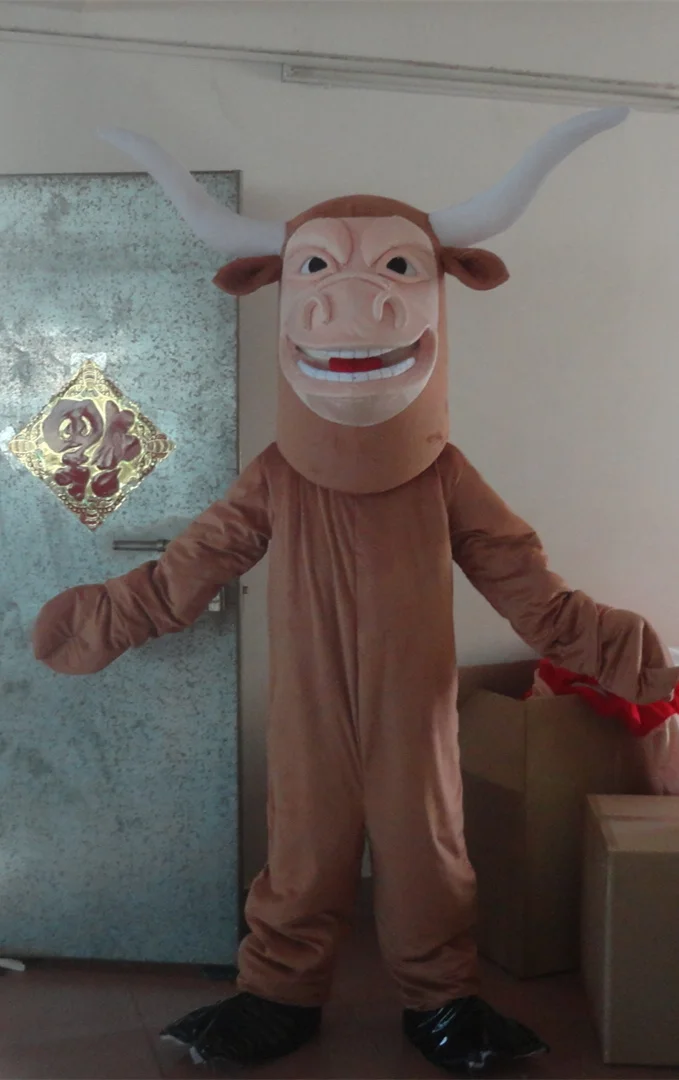 

High Quality Texas Longhorn Adult Party Carnival Christmas Mascot Costume