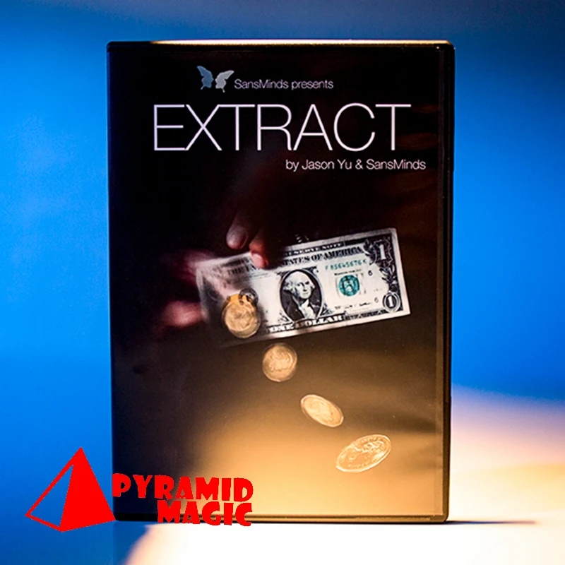 Extract (DVD and Gimmick) by Jason Yu SansMinds / close-up street card magic trick wholesale | Игрушки и хобби