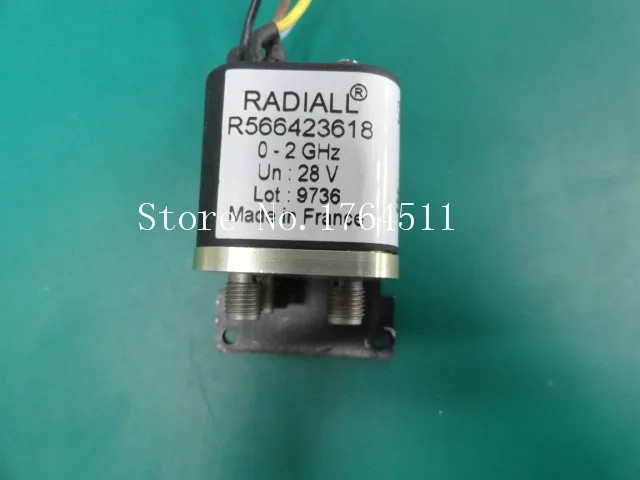 

[BELLA] RADIALL R566423618 DC-2GHZ DPDT RF coaxial - 28V SMA