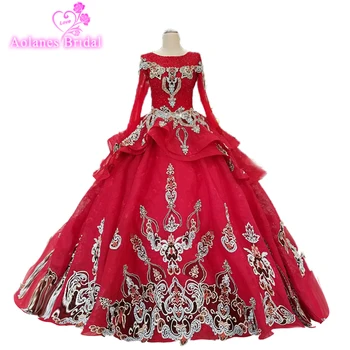 

Vestidos De Fiesta Red Beading Ball Gown Prom Dresses Backless Red Evening Gown Lace Formal Party Dress Vestidos Longos